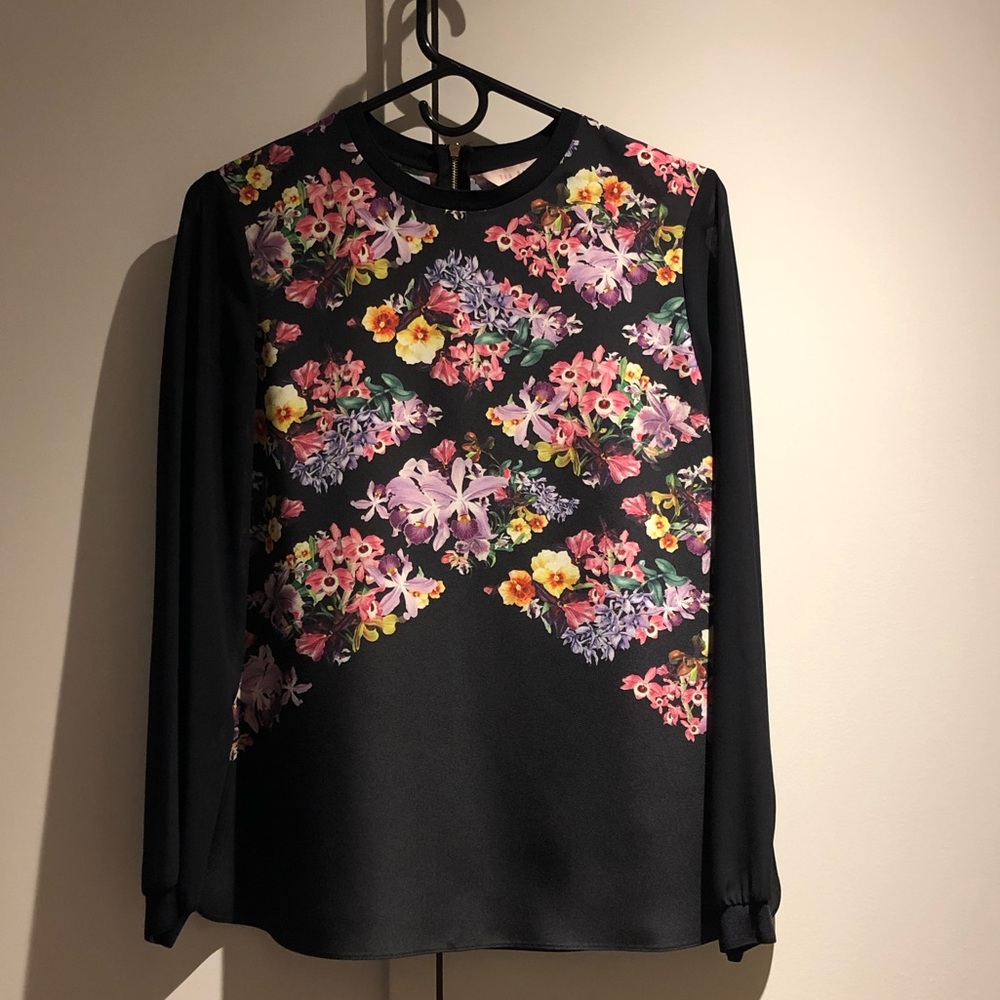 Ted Baker Floral Print Blouse